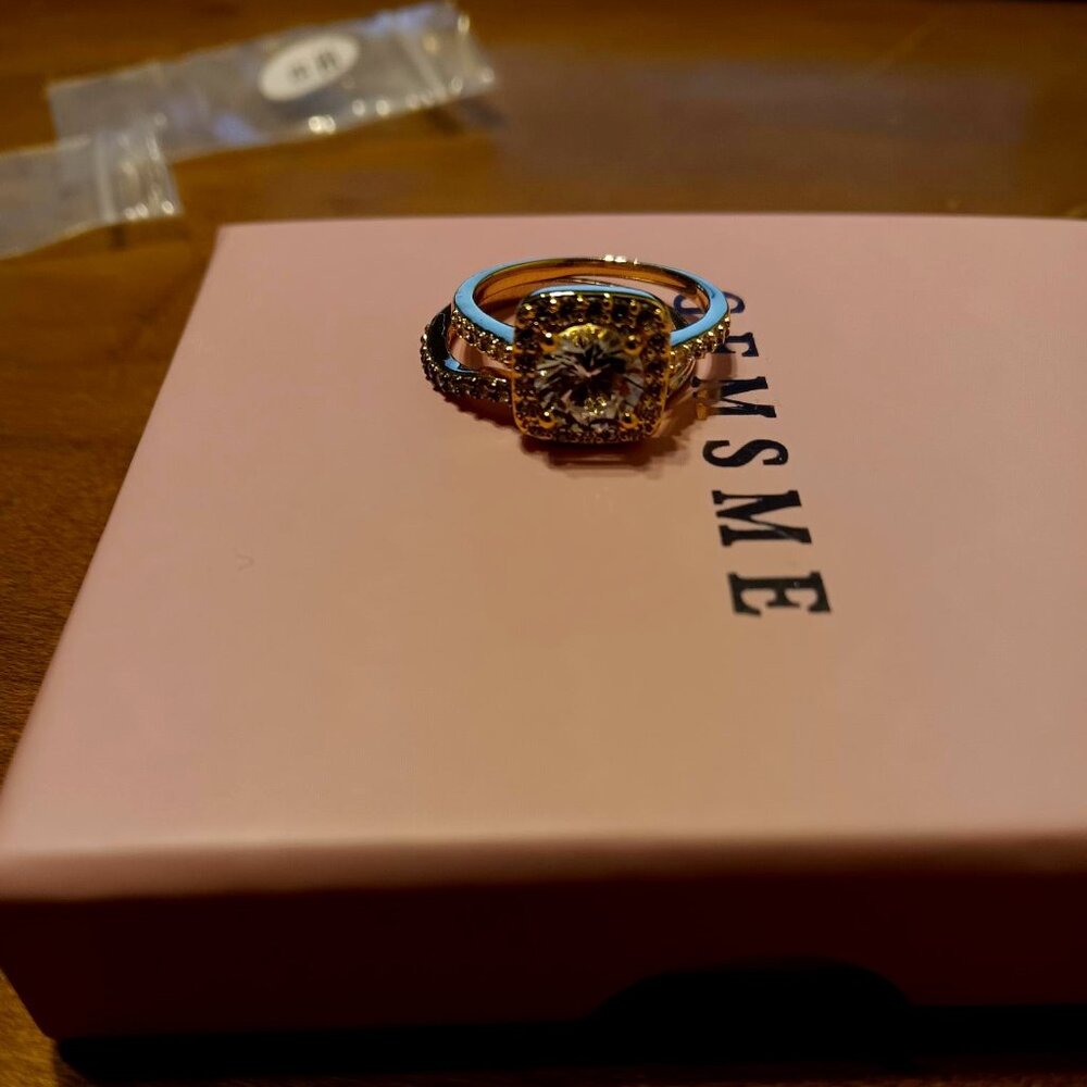 Women Wedding Ring Set